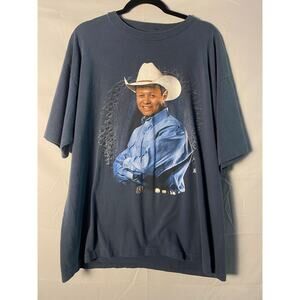 Vintage Neal McCoy 1998 Entertainer of the Year Blue T-shirt Graphic Print XL